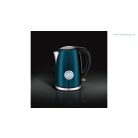 Berlinger Haus Metallic Aquamarine Line rozsdamentes acél elektromos vízforraló termosztáttal, 1,7 liter, 2200 W, sötétkék metál BH-9071