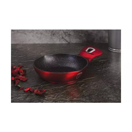 Berlinger Haus Metallic Burgundy Line mini serpenyő márvány bevonattal  16 cm BH-1967