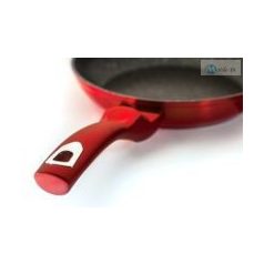   Berlinger Haus Metallic Burgundy Line palacsintasütő márvány bevonattal, metál külső bevonattal, 28 cm BH-6179