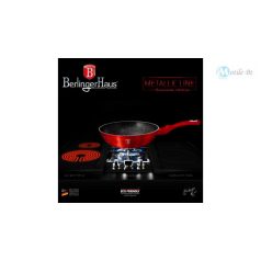   Berlinger Haus Metallic Burgundy Line wok márvány bevonattal, metál külső bevonattal 30 cm BH-6166