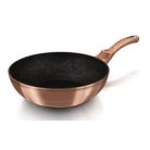 Berlinger Haus Metallic Rosegold Line wok márvány bevonattal, metál külső bevonattal, 30 cm BH-6171
