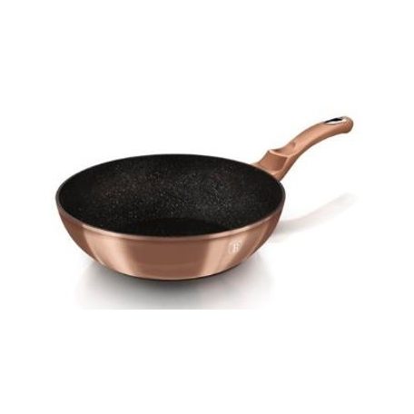 Berlinger Haus Metallic Rosegold Line wok márvány bevonattal, metál külső bevonattal, 30 cm BH-6171
