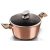 Berlinger Haus Metallic Rosegold Line magas lábas, fedővel 30 cm BH-6194