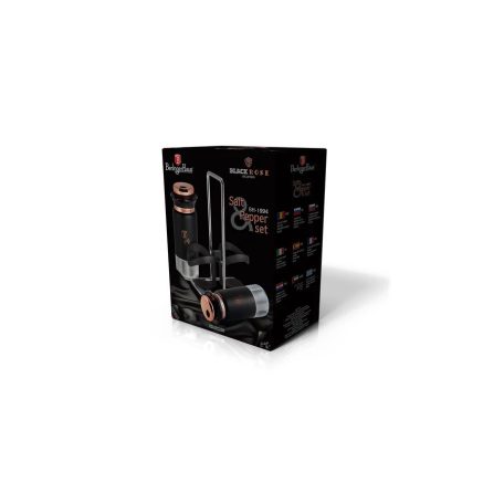 Berlinger Haus Black Rose Collection 5 részes fűszertartó készlet állvánnyal BH-1999 