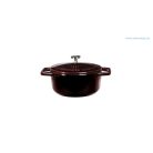 Berlinger Haus Metallic Burgundy Line öntöttvas mini fazék fedővel, 12 cm, burgundy BH-6496