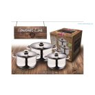 Blaumann Gourmet Line 6 részes rozsdamentes acél edénykészlet BL-3160 