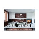 Blaumann Gourmet Line 6 részes rozsdamentes acél edénykészlet BL-3160 