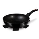 Berlinger Haus Black Rose Collection wok márvány bevonattal, 30 cm BH-6178