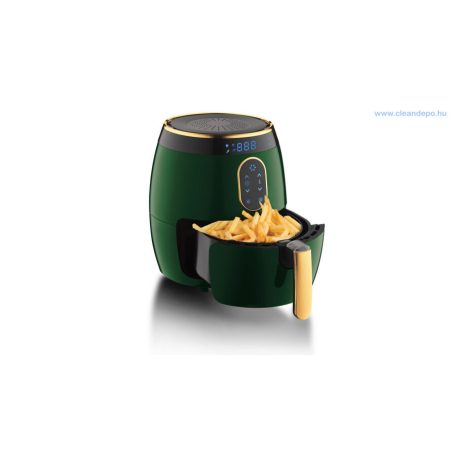 Berlinger Haus Emerald Collection Air Fryer elektromos sütő LCD kijelzővel, 1350 W BH-9167