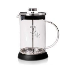   Berlinger Haus Black Silver Collection Dugattyús kávé és teafőző 0,8 L  BH-6303A