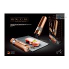 Berlinger Haus Metallic Rosegold Line 2 db-os elektromos fűszermalom készlet metál külső bevonattal, LED fénnyel BH-1905