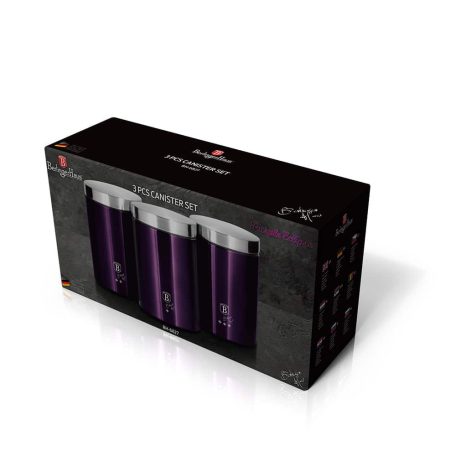 Berlinger Haus Purple Eclipse Collection 3 részes tárolókészlet BH-6827 