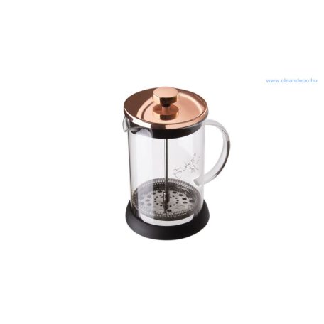 Berlinger Haus Metallic Rosegold Line dugattyús kávé- és teafőző, 800 ml BH-1495