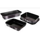 Berlinger Haus Carbon Pro Collection 3 részes sütőforma készlet titán bevonattal BH-7634