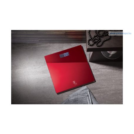 Berlinger Haus Metallic Burgundy Line digitális személymérleg BH-9351