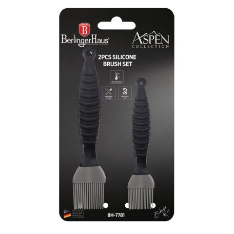 Berlinger Haus Aspen Collection 2 db-os szilikonos kenőecset készlet műanyag nyéllel BH-7781