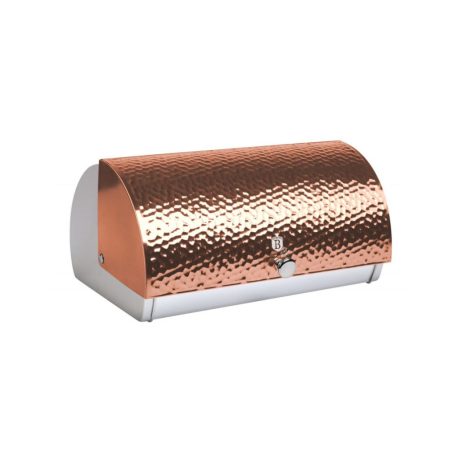 Berlinger Haus Shine Basalt Collection kenyértartó rozsdamentes acél kenyértartó, rosegold BH-6726