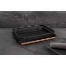 Berlinger Haus Metallic Rosegold Line tepsi titán bevonattal, sütőkosárral BH-7856