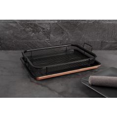   Berlinger Haus Metallic Rosegold Line tepsi titán bevonattal, sütőkosárral BH-7856