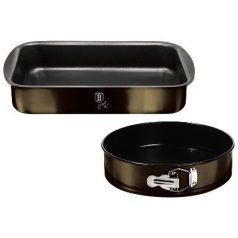   Berlinger Haus Metallic Line Shiny Black Edition két részes sütőforma készlet LP-KL-119P