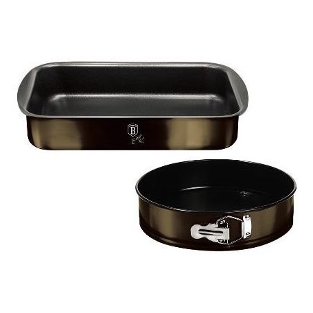 Berlinger Haus Metallic Line Shiny Black Edition két részes sütőforma készlet LP-KL-119P