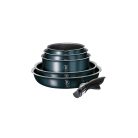 Berlinger Haus Metallci Aquamarine Line 12 részes edénykészlet márvány bevonattal, levehető nyéllel  BH-6101 