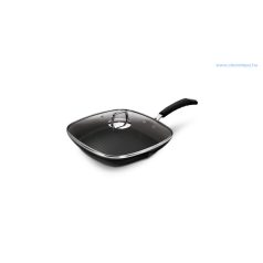   Berlinger Haus Black Professional Line grill serpenyő titán bevonattal, hőálló szilikon nyéllel, fedővel BH-6130