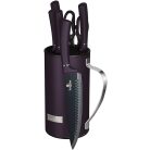 Berlinger Haus Purple Eclipse Collection 7 részes késkészlet tapadásmentes bevonattal, állvánnyal BH-2584
