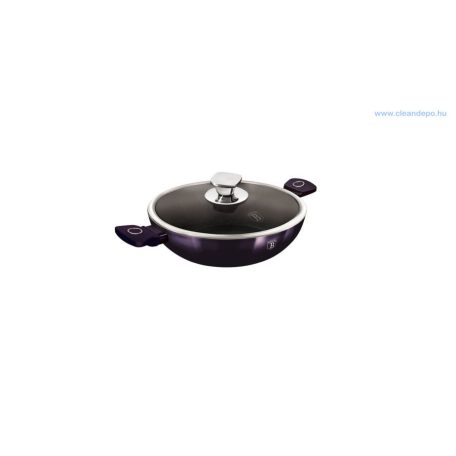 Berlinger Haus Purple Eclipse Collection wok titán bevonattal, fedővel, 30 cm BH-7114