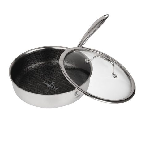 Berlinger Haus Eternal Collection rozsdamentes  mély serpenyő  fedővel 24 cm  BH-8511