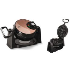   Berlinger Haus Metallic Rosegold Line forgatható gofrisütő titán bevonattal, állvánnyal BH-9451