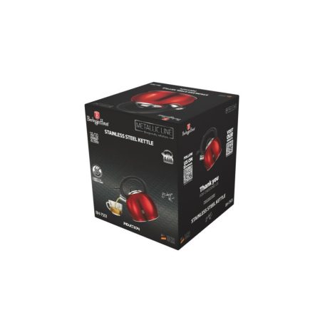 Berlinger Haus Metallic Burgundy Line rozsdamentes acél vízforraló kanna BH-7501