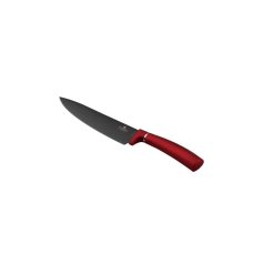   Berlinger Haus Metallic Burgundy Line 6 részes késkészlet tapadásmentes bevonattal, akácfa mágneses fali tartóval BH-2886