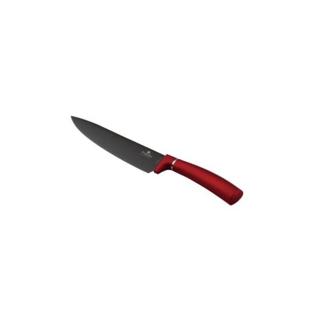 Berlinger Haus Metallic Burgundy Line 6 részes késkészlet tapadásmentes bevonattal, akácfa mágneses fali tartóval BH-2886