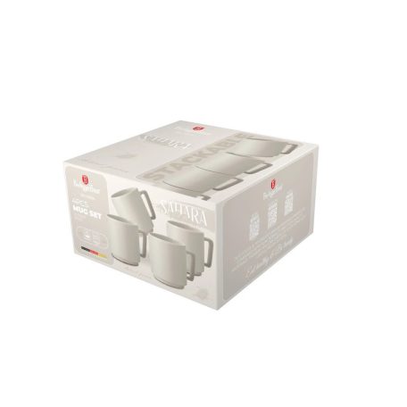 Berlinger Haus Sahara Collection 4 db-os kőedény bögrekészlet BH-10010