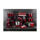 Berlinger Haus Metallic Burgundy Line szögletes tortaforma tapadásmentes bevonattal, fedővel BH-7862