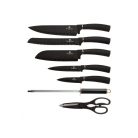 Berlinger Haus Black Rose Collection 8 db-os késkészlet akril állvánnyal  BH-2421N