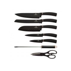   Berlinger Haus Black Rose Collection 8 db-os késkészlet akril állvánnyal  BH-2421N