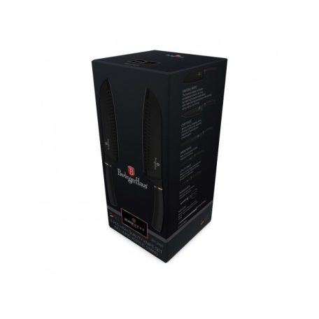 Berlinger Haus Black Rose Collection 8 db-os késkészlet akril állvánnyal  BH-2421N