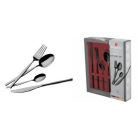 Berlinger Haus 6 személyes rozsdamentes acél evőeszköz készlet fekete BH-3066