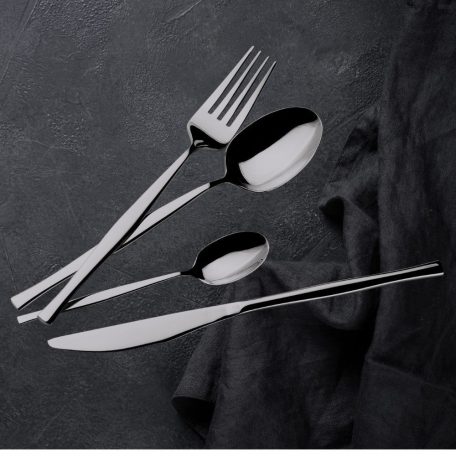 Berlinger Haus 6 személyes rozsdamentes acél evőeszköz készlet fekete BH-3066