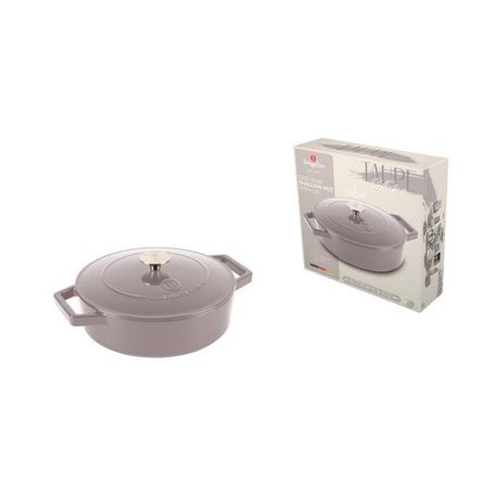 Berlinger Haus Taupe Collection Öntöttvas alacsony lábas 26 cm BH-6527 