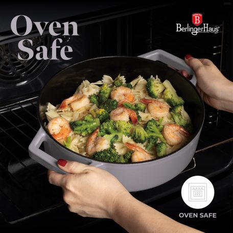 Berlinger Haus Taupe Collection Öntöttvas alacsony lábas 26 cm BH-6527 