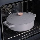 Berlinger Haus Taupe Collection Öntöttvas alacsony lábas 26 cm BH-6527 