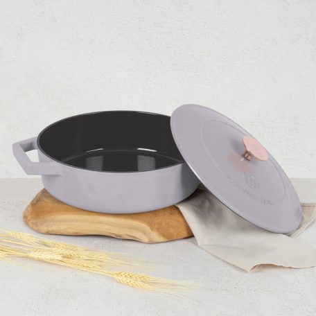 Berlinger Haus Taupe Collection Öntöttvas alacsony lábas 26 cm BH-6527 