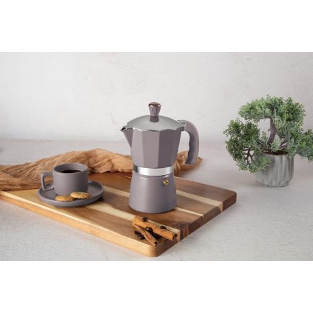 Berlinger Haus Taupe Collection 6 személyes  kotyogós  kávéfőző BH-8569