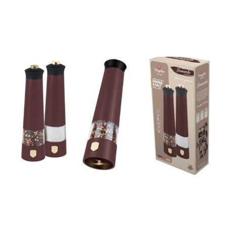 Berlinger Haus Leonardo Collection 2 részes elektromos só- és borsőrlő  BH-9555