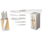 Berlinger Haus Sahara Collection 6 részes rozsdamentes acél késkészlet bambusz késtartó állvánnyal BH-2755