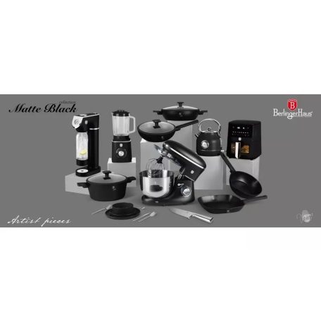 Berlinger Haus Matte Black Collection palacsintasütő titán bevonattal BH-8172
