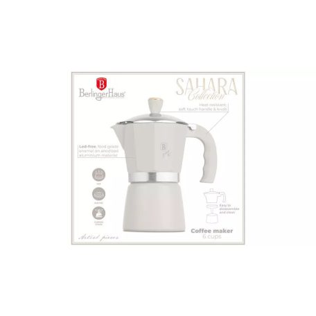 Berlinger Haus Sahara Collection 6 személyes  kotyogós  kávéfőző BH-8572